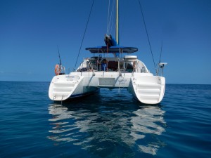 A calm day on the Great Barrier Reef