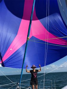 Assymetrical spinnaker